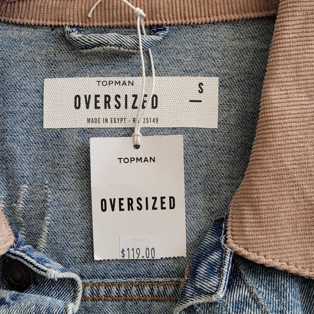 TOPMAN Oversized Denim Jacket - Picture 9 of 12